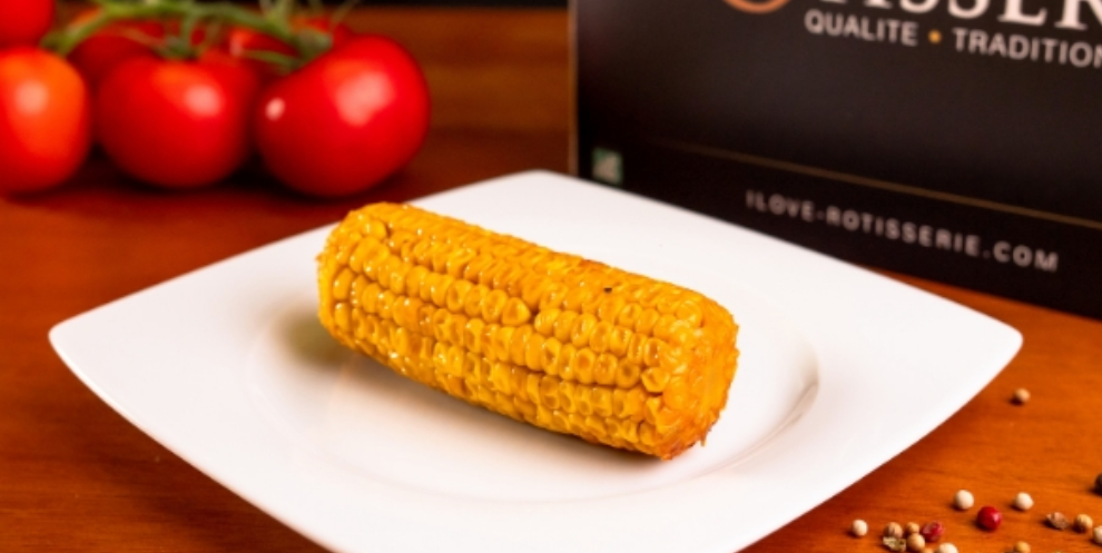 Corn cob roasted piece